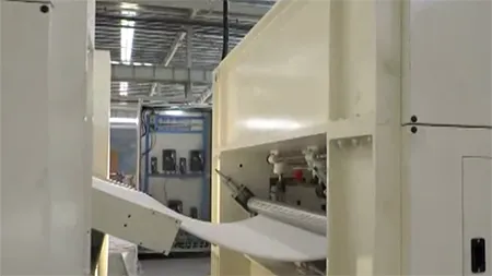 Línea de producción de fieltro filtrante