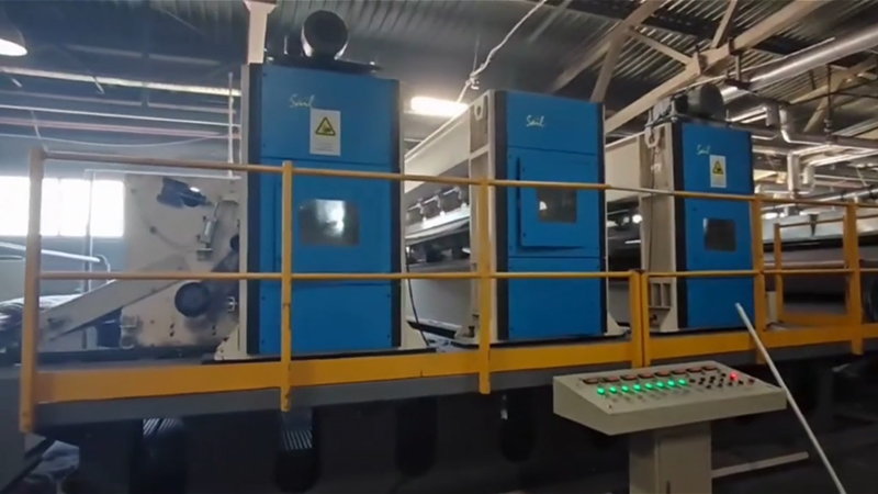Solución de producción de no tejidos para una empresa de tapicería de muebles en Rusia