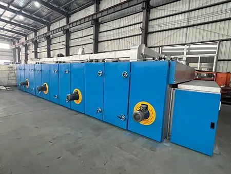 Horno de termocohesión con transportadora única
