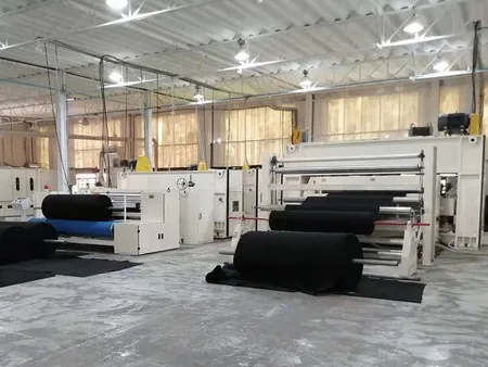 Línea de producción de fieltro interior automotriz