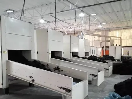 Línea de producción de fieltro interior automotriz