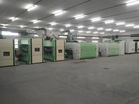 Línea de producción de material para calzado