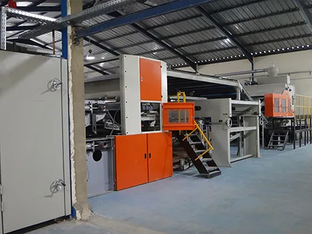 Línea de producción de acolchado termobondeado (padding)