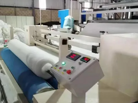 Línea de producción de guata bondeada por pulverización